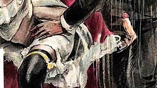 Have you seen these vintage erotic drawings? They're quite provocative!