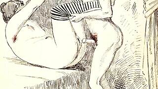 Vintage Erotic Drawings That Capture Timeless Sensual Art