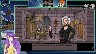 Witch Trainer Silver Part 3: Hentai Anime with Big Tits and Monsters