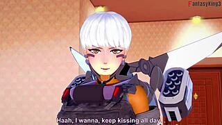 Valkyrie Delivers Intense Blowjob And Pov Sex In Fantasy Hentai Anime World