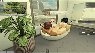 intense rough sex with wife in the bath, missionary creampie.