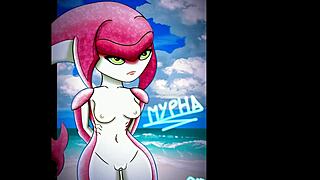 mipha from legend of zelda, wanna see this hentai compilation rule 34?