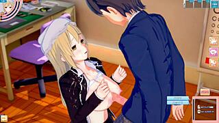 3d cg anime video of touhou project featuring maeriberry hahn in erotic game