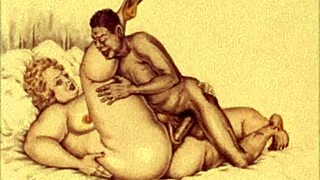 Vintage Erotic Cartoon Drawings from Antique Anime Hentai