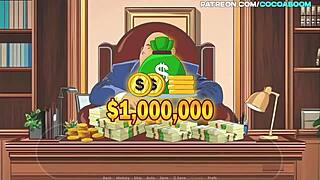 nami fucks for money in this hentai sex for cash game