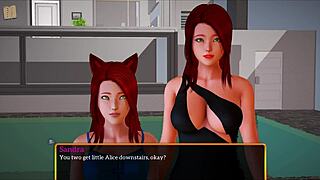 my new family episode with redhead amateurs in erotic setting