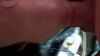 Amateur Milf Gets Pussy and Throat Fucked Close Up