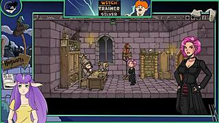 Witch Trainer Silver Part 3: Hentai Anime with Big Tits and Monsters