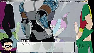 Teen 18+ Jinx stars in wild 18Titans Part 20 hentai