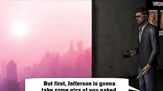 Rey, cute teen, auditions for 3D hentai porn in bold interracial twist.