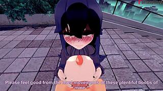 Hex maniac trainer fucks hard in classroom with pokemon fantasy