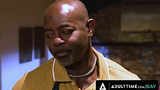 Aaron Trainer feels deep passion fucking hot muscle neighbor with anal and deepthroat