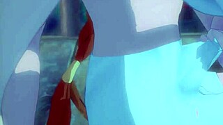 Hey, check out Jean with hair down for hot kissing