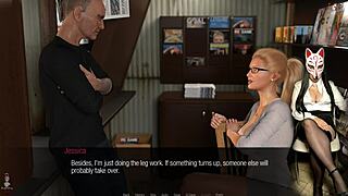 Are Those Long Legs Teasing The Old Dude's Crotch In John Ep 32?