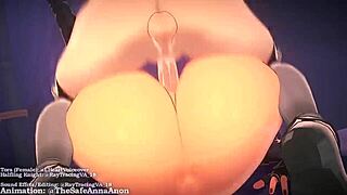 No honor among knights in wild hentai creampie action