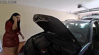 Latina Wife Sells Car and Bangs Buyer in POV