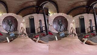 Hot Bdsm in Virtual Reality: Femdom Spanking Session