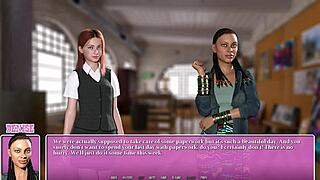 hot ebony teacher denise dates in summer city with huge tits and ass