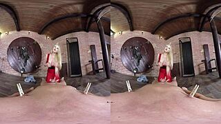 Hot Bdsm in Virtual Reality: Femdom Spanking Session