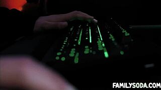 Gamer Stepbro Drills Stepsis in Hardcore POV Creampie Action