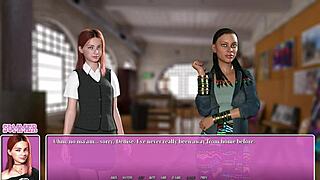 hot ebony teacher denise dates in summer city with huge tits and ass