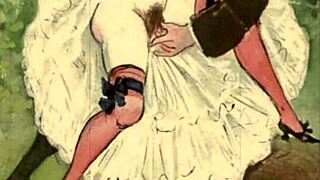 Secret Life Unveiled In Vintage Erotic Animation