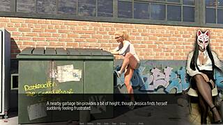 Are Those Long Legs Teasing The Old Dude's Crotch In John Ep 32?