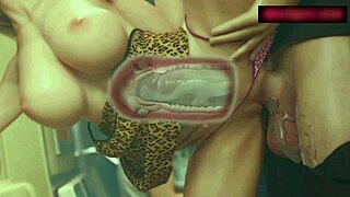 milf explores 3d hentai gameplay uncensored with big tits