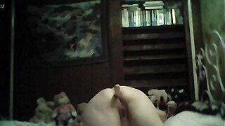 deep anal masturbation with my dildo, she says