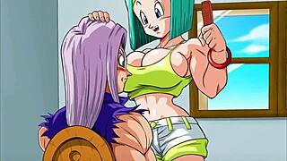 Bulma's new adventure with big tits creampie?