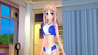 koikatsu schoolgirl in infirmary action