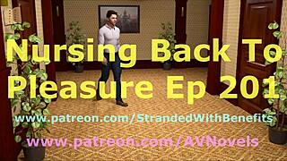 nursing back to pleasure in this erotic tale