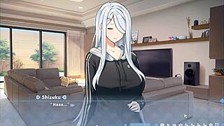 Big Blonde Sister Rides Giant Cock!