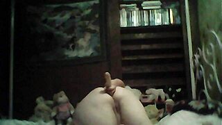 deep anal masturbation with my dildo, she says