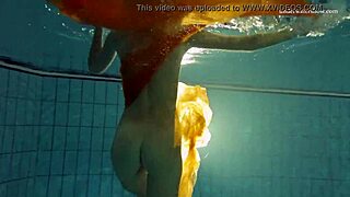 Wow, Nastya Strips Naked and Flaunts Hot Body in Pool!