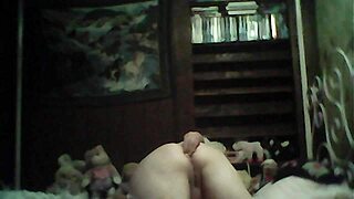 deep anal masturbation with my dildo, she says