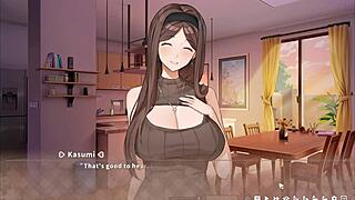 Big Blonde Sister Rides Giant Cock!