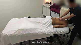 sarah, young 18+ indian student, gets her first sexy massage with natural body