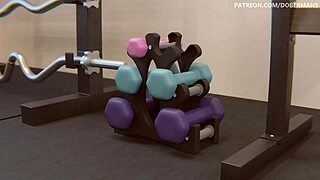 3D Hentai Gym Instructor—Getting Pounded Hard?