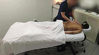 sarah, young 18+ indian student, gets her first sexy massage with natural body