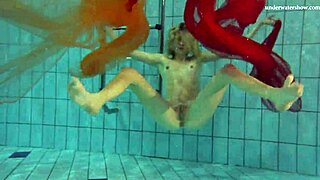 Wow, Nastya Strips Naked and Flaunts Hot Body in Pool!