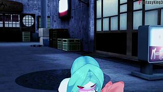 i watch rebecca's blowjob in night city