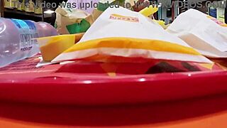 My Step-Brother Invites Me To Play With Him While He Controls My Lovense In Public