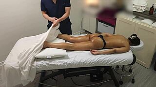 sarah, young 18+ indian student, gets her first sexy massage with natural body