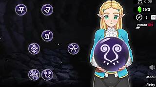 zelda spirit orbs hentai game features anal and shaved pussy action.