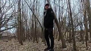 Topless Thick Girl Sucks Big Cock In Public Park Outdoors