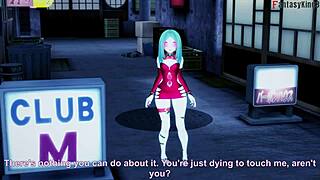 i watch rebecca's blowjob in night city