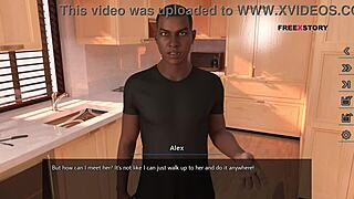 Dreams of Desire - Alex Watches Landlady’s Nude Yoga and Shakes Dick