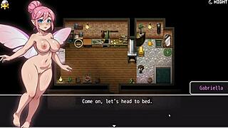 hey, cute girl with huge tits fell in bathtub, pussy exposed