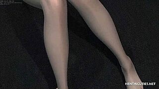 Gorgeous 3D Hentai Hottie With Huge Breasts Gets Her Wet Pussy Stretched And Inspected